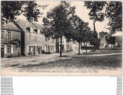 VILLAINES LA JUHEL QUARTIER SAINT GEORGES LA PLACE 1922 TBE - Villaines La Juhel