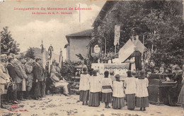 54-LEOMONT- INAUGURATION DU MONUMENT DE LEOMONT, LE SERMON  DU R.P. BECHAUX - Autres & Non Classés