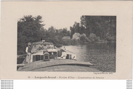 LONGUEIL ANNEL RIVIERE D'OISE CONSTRUCTION DE BATEAUX 1917 TBE - Longueil Annel