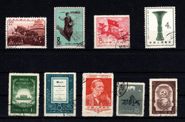 Cina Lotto Francobolli Usati See Scan, See My Other Items - Lots & Serien