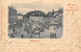 57-SARREBOURG-LA PLACE DU MARCHE - Sarrebourg