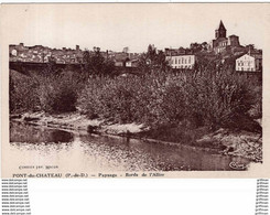 PONT DU CHATEAU PAYSAGE BORDS DE L'ALLIER TBE - Pont Du Chateau