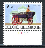 BE  2232  XX   ----    Solidarité : Anciennes Voitures Belges   --   N° De Planche 1 - 1981-1990