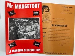 Cirque- Brochure Programme Monsieur MANGETOUT Michel LOTITO - Programmi