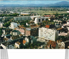 SAINT LOUIS PORTE DE FRANCE VUE AERIENNE LE CARREFOUR CPSM GM 1980 TBE - Saint Louis