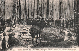 14269 Forêt De VILLERS COTTERETS  Equipage Menier Hallali De Cerf à La Montagnette (Chien Chasse)   (Recto-verso) 02 - Villers Cotterets