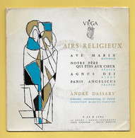 Disque Vinyle 45 Tours : ANDRE DASSARY : Airs Religieux : Voir Les 4 Titres Dans La Description..Scan A  : Voir 2 Scans - Gospel & Religiöser Gesang