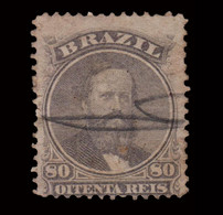 BRAZIL.1866.PEDRO II.80r.SCOTT 57.USED. - Gebraucht