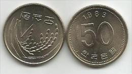 South Korea 50 Won 1983. UNC FAO - Corée Du Sud