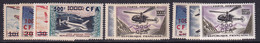 REUNION  POSTE AERIENNE N°52 /60 9 Valeurs Qualité:** Cote:216 - Airmail