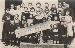 SOISY Sous ETIOLLES - Une école De Filles ? Qui Pose En 1911  ( Carte Photo ) - Other & Unclassified