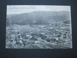 WALDKIRCH , Schöne Karte  Um 1911 - Waldkirch