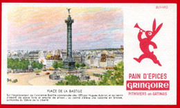 Buvard Pain D'épices Gringoire. Place De La Bastille. - Gingerbread