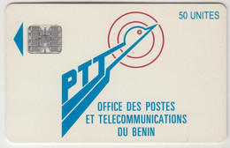 BENIN - Logo 50 (SC7 AFNOR), OPT, 50 U, CN: C321xxxxx, Used - Bénin