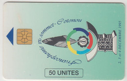 BENIN - Francophonie Sommet, OPT, 50 U, Used - Benin