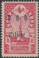Cilicie Occupation Française - N° 68a (YT) N° 74e (AM) Neuf *. Surcharge Noire. - Ungebraucht