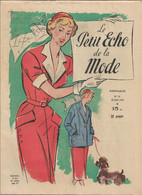 5 Revues De Mode 1951 Le Petit Echo De La Mode N° 16 - 17 - 19 - 22 - 23 - Mode