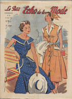 5 Revues De Mode 1951 Le Petit Echo De La Mode N° 24 - 25 - 26 - 27- 28 - Moda