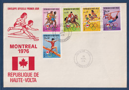 ⭐ Haute Volta - FDC - Premier Jour - Grand Format - Montréal - 1976 ⭐ - Haute-Volta (1958-1984)