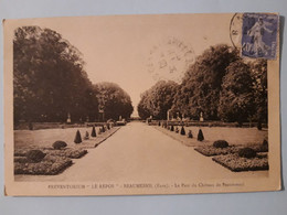 CPA BEAUMESNIL (Eure) Préventorium "Le Repos" - Le Parc Du Château De Beaumesnil - Beaumesnil