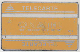 BURUNDI - Yellow Logo (Small Onatel), Onatel, 240 U, CN:001B, Tirage 14.000, Used - Burundi