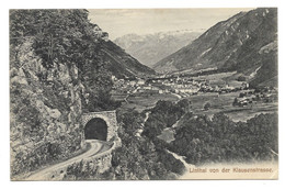 Linthal Glarus Linthal Klausenstrasse O 1909y,  E129 - Linthal