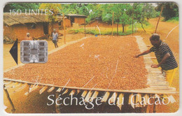 CAMEROON - Séchage Du Cacao (Intelcam Logo), Intelcam, 150 U, Used Medium Condition - Kamerun