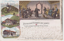 CPA Précurseur Suisse - Historische Postkarte Der Schweiz / Carte Postale Historique De La Suisse - Nicolas De Flue ... - Risch-Rotkreuz