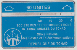 CHAD - Blue 60 Units, CN :105B, Tirage 8.000, Used - Tchad