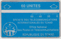 CHAD - Blue 60 Units, CN :244B, Tirage 16.000, Used - Tsjaad