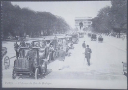 ► Les TAXI S Du Bois De Boulogne  PARIS (Série 1900 REPRODUCTION Edts François NUGERON) - Taxis & Huurvoertuigen