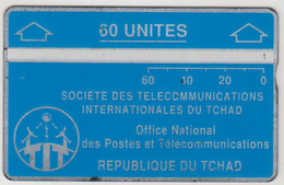 CHAD - Blue 60 Units, CN :004C, Tirage 8.000, Used - Tsjaad