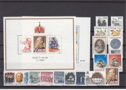 Norway 1988 - Full Year MNH ** - Annate Complete