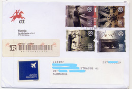 Portugal 2008 - Einschreibe-Brief: 100 Jahre Industriekonzern CUF / Carta Registrada: Barreiro 100 Anos CUF - Storia Postale