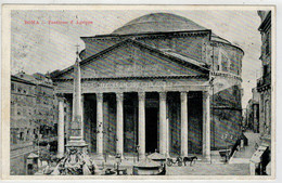 C.P. PICCOLA  ROMA    PANTHEON  D' AGRIPPA    2 SCAN   (NUOVA) - Pantheon