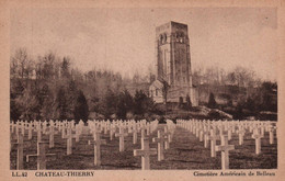 14307 CHATEAU THIERRY  Cimetière Américain De BELLEAU   (Recto-verso) 02 - Chateau Thierry