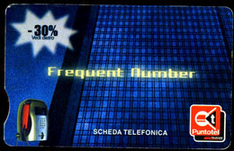 G 1564 66 A C&C 4002 SCHEDA USATA A CHIP FREQUENT NUMBER VARIANTE OCR 14 MM - Fouten & Varianten