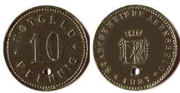 ABENSBERG 10 Pfennig Notgeld 1921 Zink Funck 3.6     (R859 - Other & Unclassified