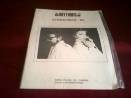 EURYTHMICS  °  FRANCINE  FAN CLUB  CHRISMAS 85 - Culture