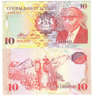 Lesotho 10 Maloti 1990 UNC - Lesoto