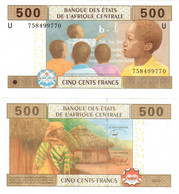 Cameroon 500 Francs CFA 2017 UNC "U" Central African States - Kamerun