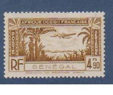 SENEGAL             N°  YVERT PA 16  NEUF AVEC CHARNIERES     ( CHARN 05/16 ) - Posta Aerea