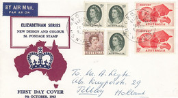 AUSTRALIA FDC 328 - Storia Postale