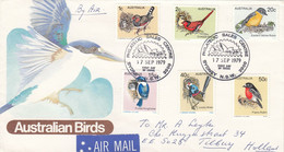 AUSTRALIA FDC 686-691,birds - Storia Postale