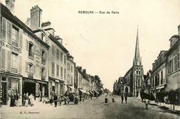 Nemours * La Rue De Paris * Commerces Magasins Maison DEMAIT - Nemours