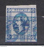 REGNO:  1863  LITOGRAFICO  I°  TIPO  -  15 C. AZZURRO  N.G. -  PROVE  STAMPE  MULTIPLE  RECTO/VERSO  -  SASS. 12 - Andere & Zonder Classificatie