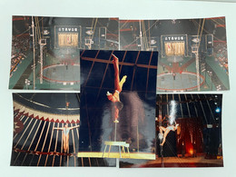 Cirque - Lot De 5 Photos Acrobate Alfredo NOCK - Circus - Berühmtheiten