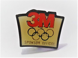 PINS JEUX OLYMPIQUES  SPONSOR OFFICIEL 3 M / 33NAT - Jeux Olympiques