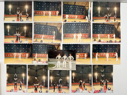 Cirque - Lot De 18 Photos Acrobates ZOPPIS Italian Italy Italia - Circus - Personalità
