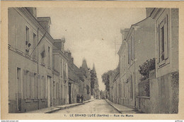 LE GRAND LUCE RUE DU MANS TBE - Le Grand Luce